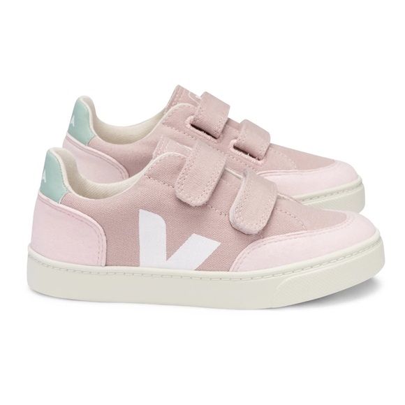 Veja V-12 Vegan Leather Organic Cotton Canvas Sneakers